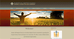 Desktop Screenshot of bunkerhillbaptist.org